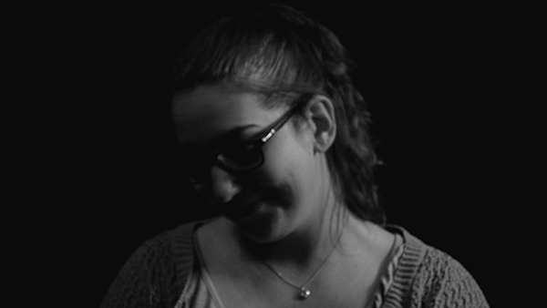 photo of a girl listening to music